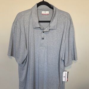 Grand Slam Men's Light Gray Polo Shirt